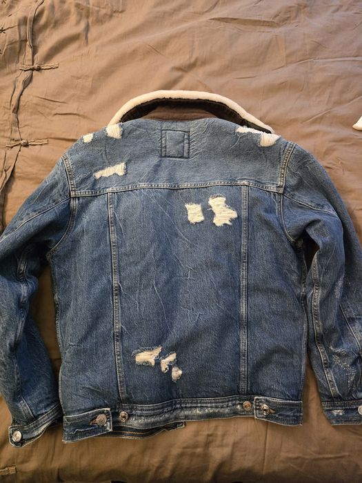 Geaca/jacheta jeans Zara