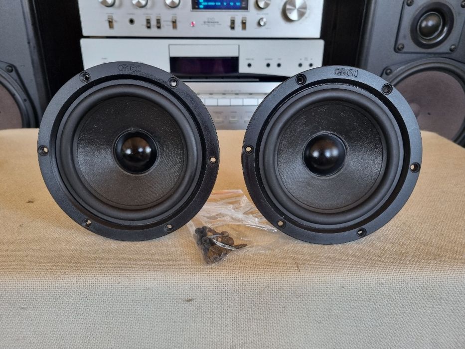 Set Difuzoare Mid/Bass Canton. 4 ohms, 40 watts, 15,4 cm. Impecabile
