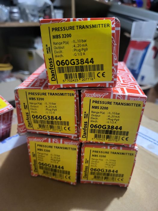 Trasmitatoare de presiune Danfoss si Jumo noi