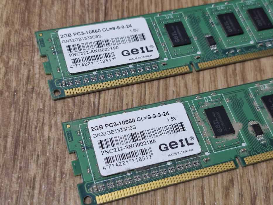 4gb ddr3 2 планки