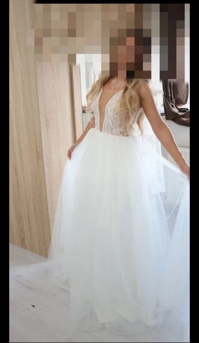 Rochie alba mireasa