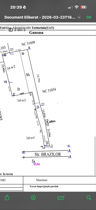 Casa de vanzare si teren