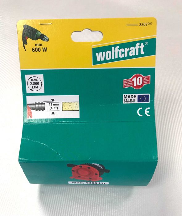 помпа за бормашина за вода, масло, водна помпа,Wolfcraft Германия