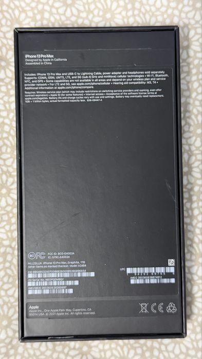 Iphone 13 Pro Max, 1tb, 1sim.