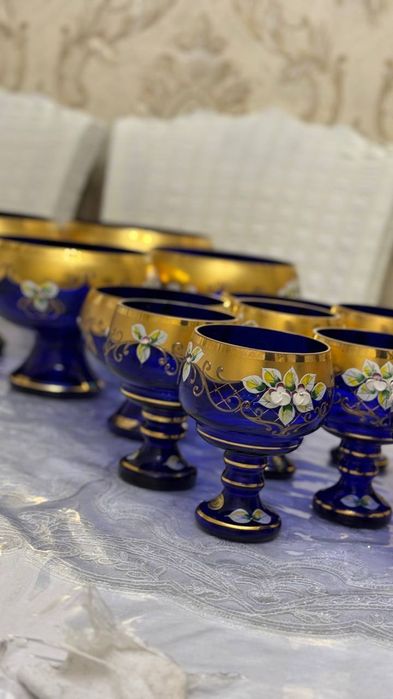 Богема Чехия, комплектда 13 дона. Холати аъло даражада.