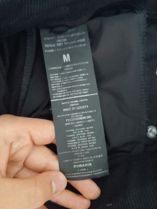 pantaloni made by society