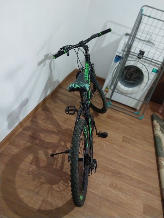 Велосипед зелёный