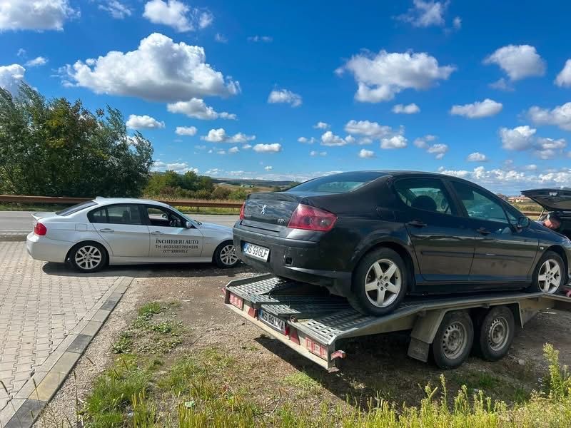 Piese Peugeot 407 an 2007 DE EUROPA  motor 1.6 HDI PERFECT FUNCTIONAL.caseta directie turbo plansa bord cutie viteze injectoare