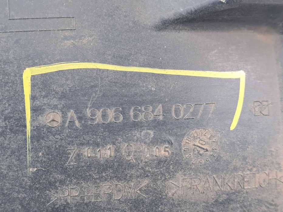 Carenaj roata stanga fata Mercedes Sprinter 3.5-t (906) [Fabr 2006-201