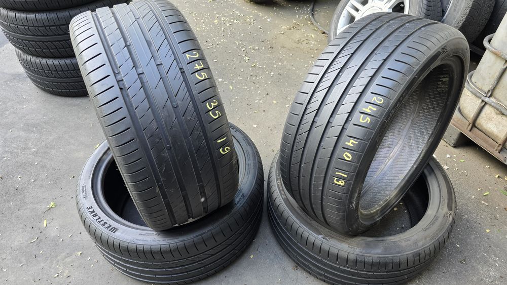 Set 4 anvelope vară RSC 2 lățimi 245/40/19 si 275/35/19