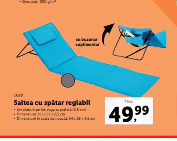 Doua saltele camping sau plaja