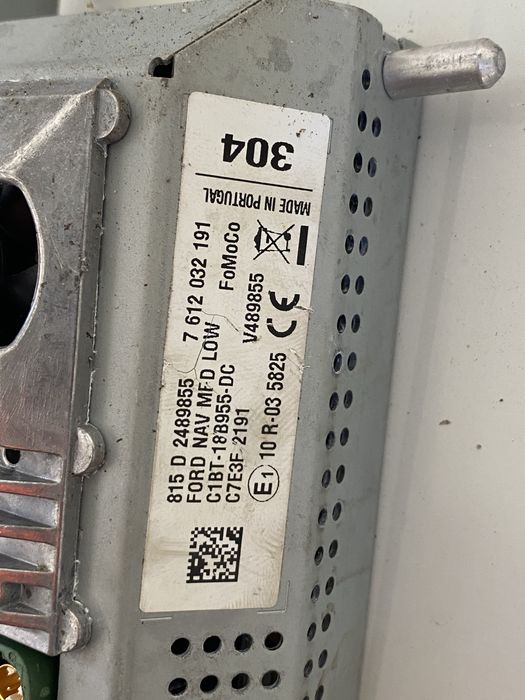 Aeroterma bord/calorifer/compresorAC/edc ecu/navigatie/ford fiesta mk7