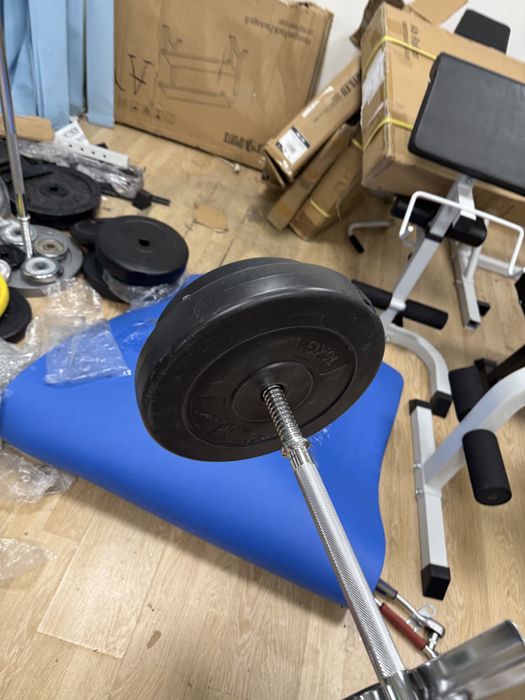 Bara haltera piept brate geno etc. 35 kg pret promo 250 lei