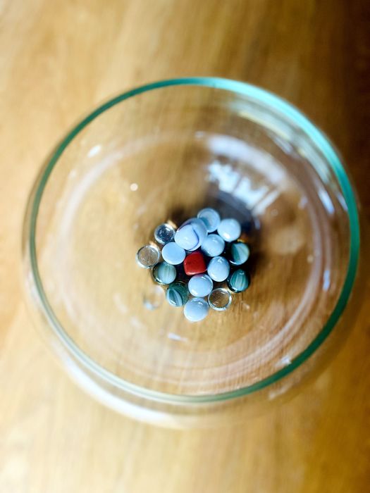 Малък стъклен аквариум за рибки - 5 литра