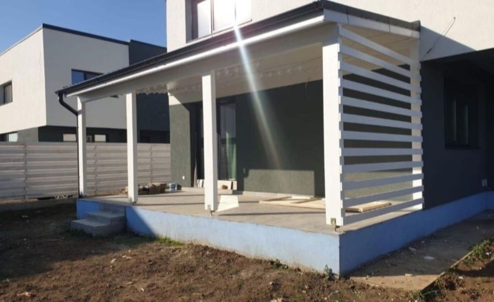 Foisoare , case si terase din structura de lemn de diferite modele si