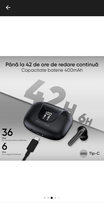 Căști wireless ROTTER