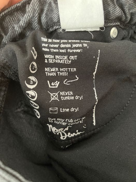 Дамски дънки тип”balloon”, размер Л