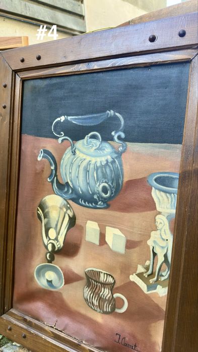 Vând tablouri originale pe pânză. Picturi autentice, rame din lemn