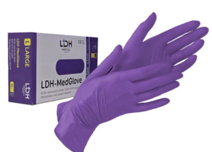 перчатки нитриловые латексные стерильные