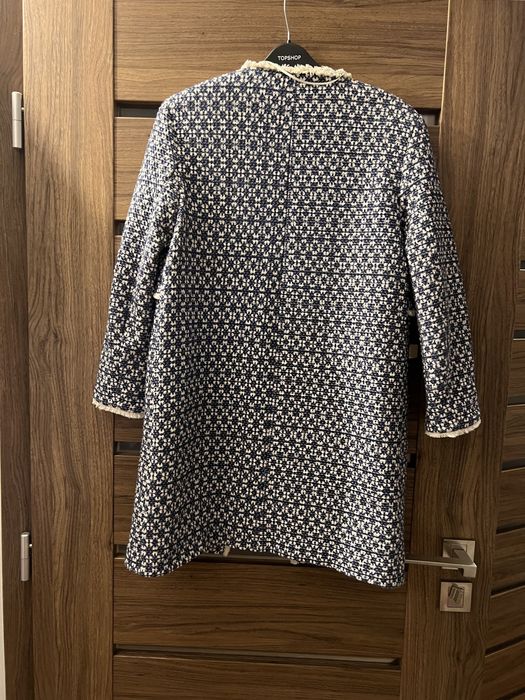 Palton Zara bleumarin