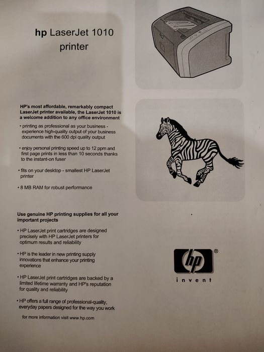 Принтер - Hp 1010