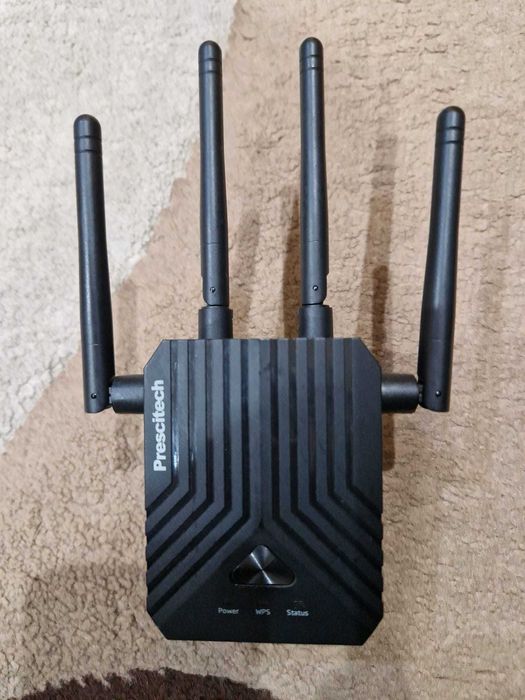 Prescitech ac1200 Dual Band WiFi Range Extender X12 + adaptor UE