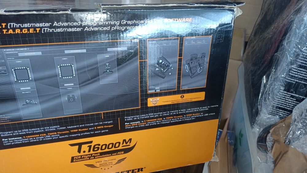 Топ Джойстици за летене контролер Thrustmaster T16000M FCS Flight Pack