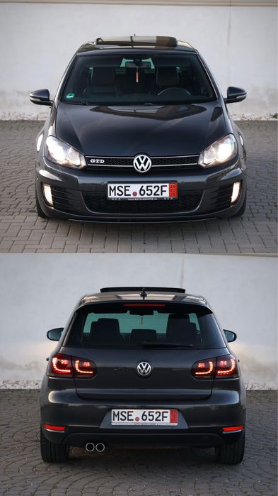 VW GOLF 6 GTD • 2.0 TDI ~ 170 CP • 2010 • DSG • Trapă • DynAudio•Piele