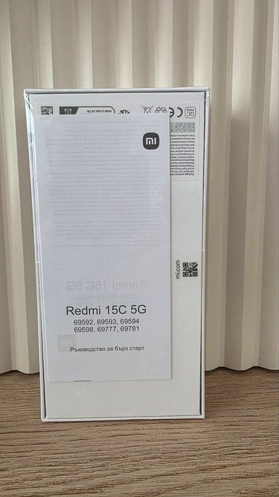 Xiaomi Redmi 15C нов с гаранция 24 месеца