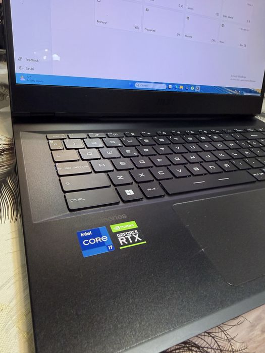 Laptop Gaming MSI  GP66 i7 12700H RTX 3060 32GB 2K 240Hz IMPECABIL