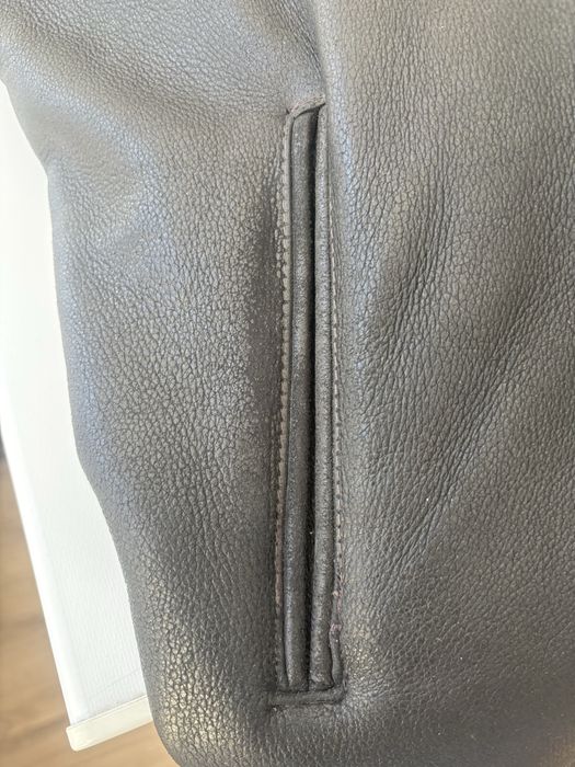 Дубленка мужская кожа