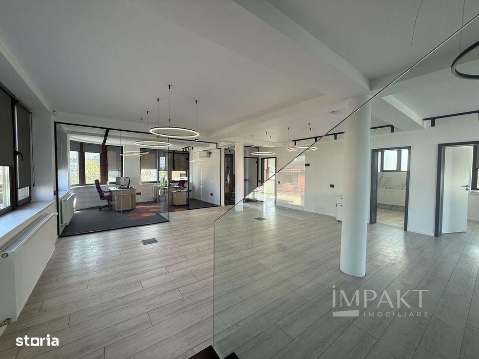 Spatiu de birouri dispus pe 2 niveluri , 225 m2 , Borhanci