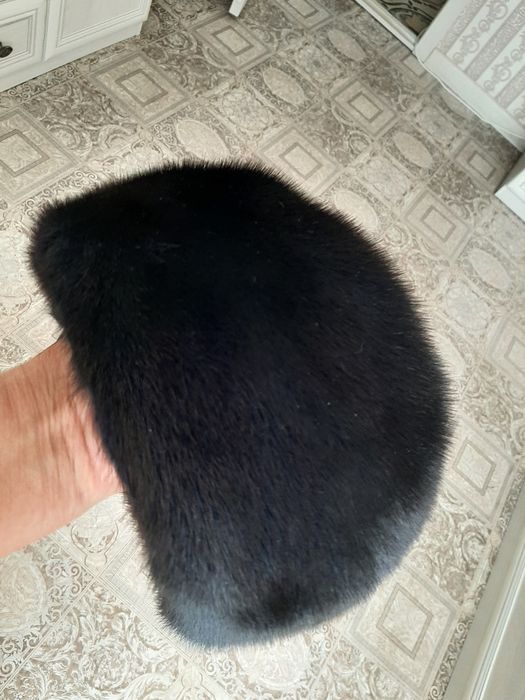 Норковые берет и шапка