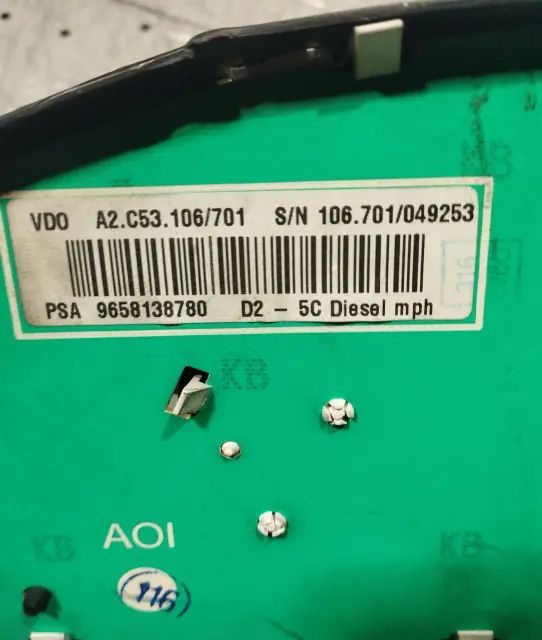 Ceasuri bord Peugeot 407 2007 1.6 HDi MT (109 hp)