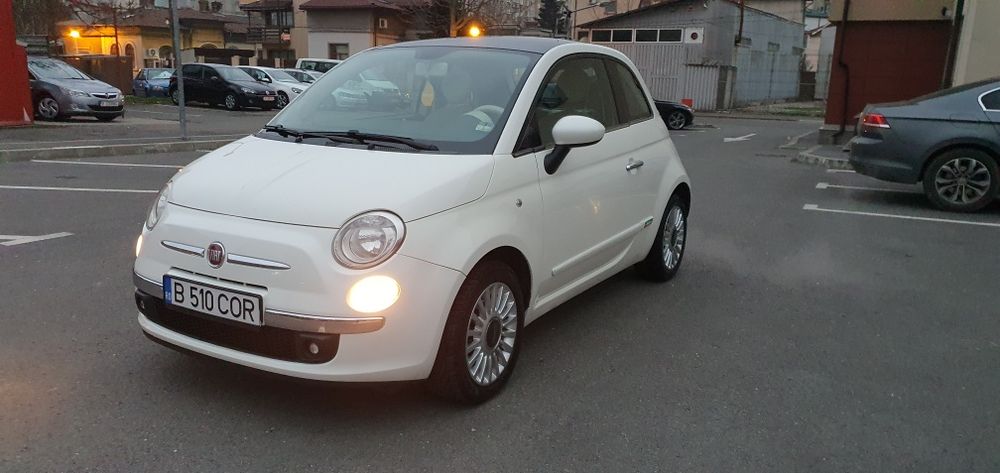 Fiat 500, 1.4 benzină, an 2009, euro5,
