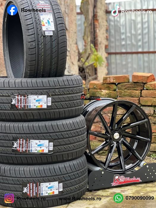 Jante BMW19 R19 BMW F01 F02 F10 F12 F13 E60 E90 F30 F31 E90 E91 Seria 5 seria7 Roti Model Vossen CVT Concave Roti cu anvelope vara sau iarna