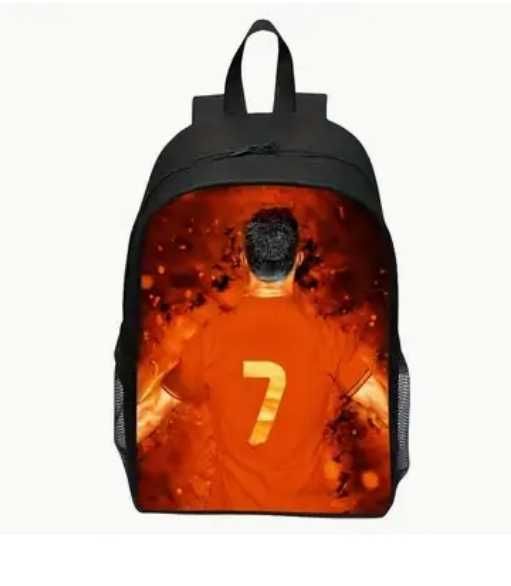 Раница + Чантичка + Несесер Роналдо Меси Мбапе Комплект