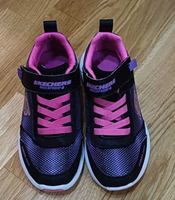 Skechers 30387L BKHP, marime 31, Impermeabili, Waterproof