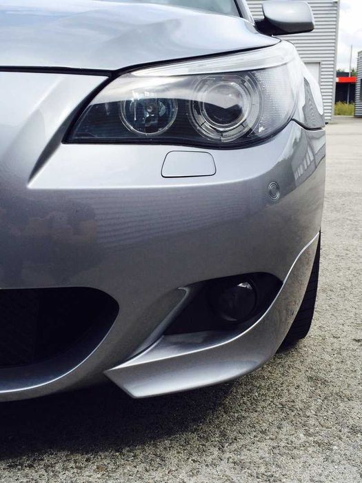 Proiectoare faruri ceata BMW E90 E91 E60 E61 E63 E64 bara M fumuriu