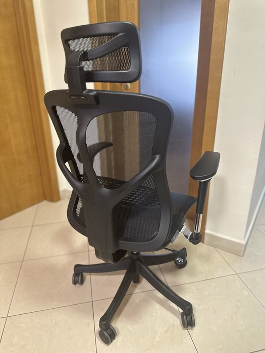 Ергономичен стол RFG TECH SMART, Multi-function, до 250 kg, черен