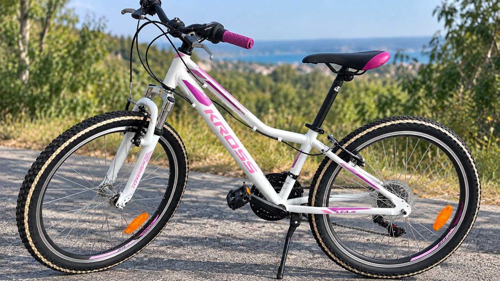 KROSS Lea JR 24" – алуминиево детско колело, Shimano, амортисьор