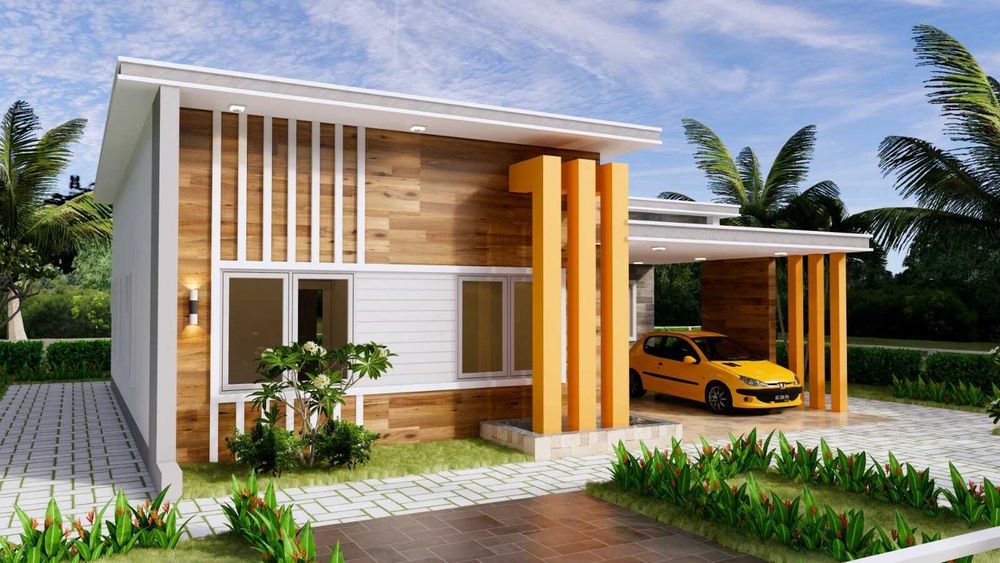 НА ИЗПЛАЩАНЕ - Луксозна сглобяема къща с 3 спални, 132 кв. м