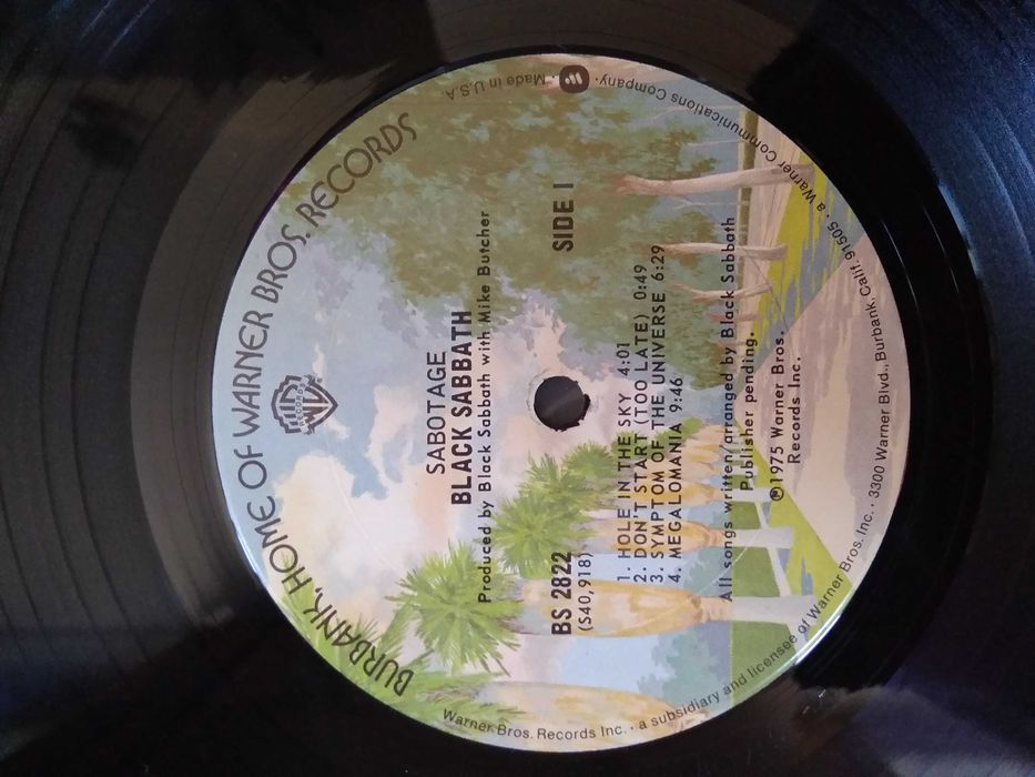 винил  BLACK SABBATH  originals