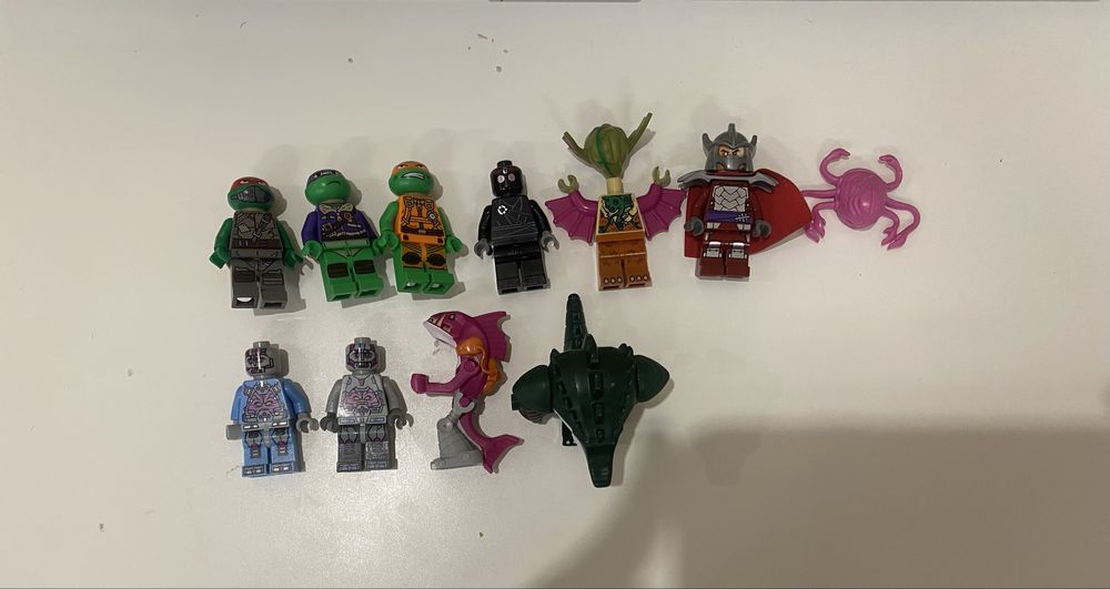 Лего черепашки ниндзя фигурки