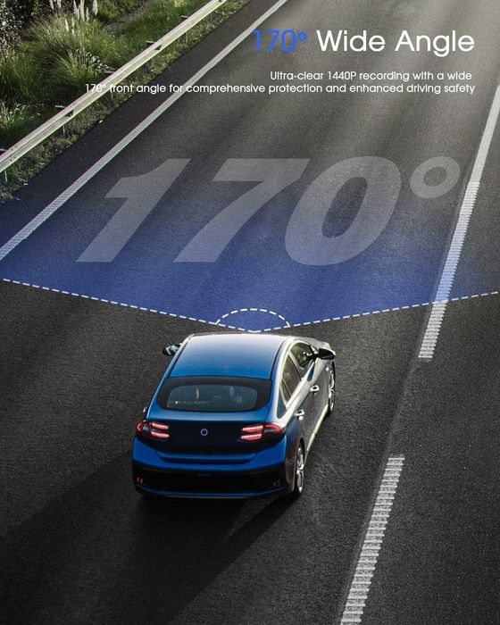 Видеорегистратор WiFi Avylet A1 Dash Cam Wi-Fi 2K