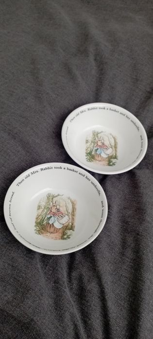 Peter rabbit.Детски купички със зайчето питър