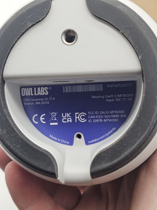 Sistem videoconferinta OWL LABS MTW300-2000, Meeting Owl Pro, 360°