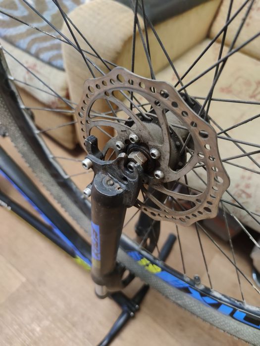 Велосипед на запчасти