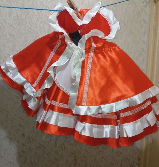 Костюм красной шапочки для девочек