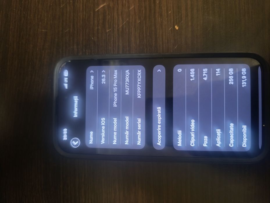 iPhone 15ProMax 256GB